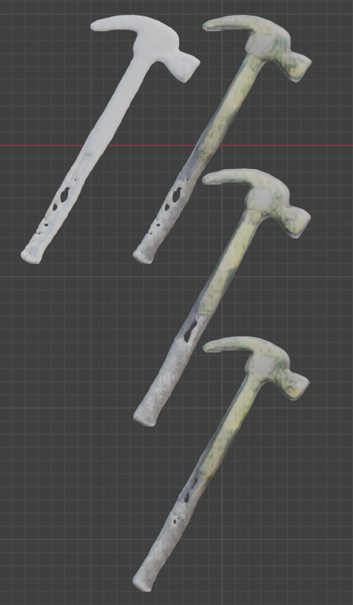 InstantMesh generated hammer mesh